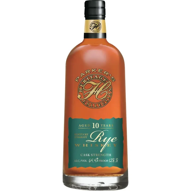 Parker's Heritage Collection 17 Rye Whiskey 10 Year 2023 128.8 Proof