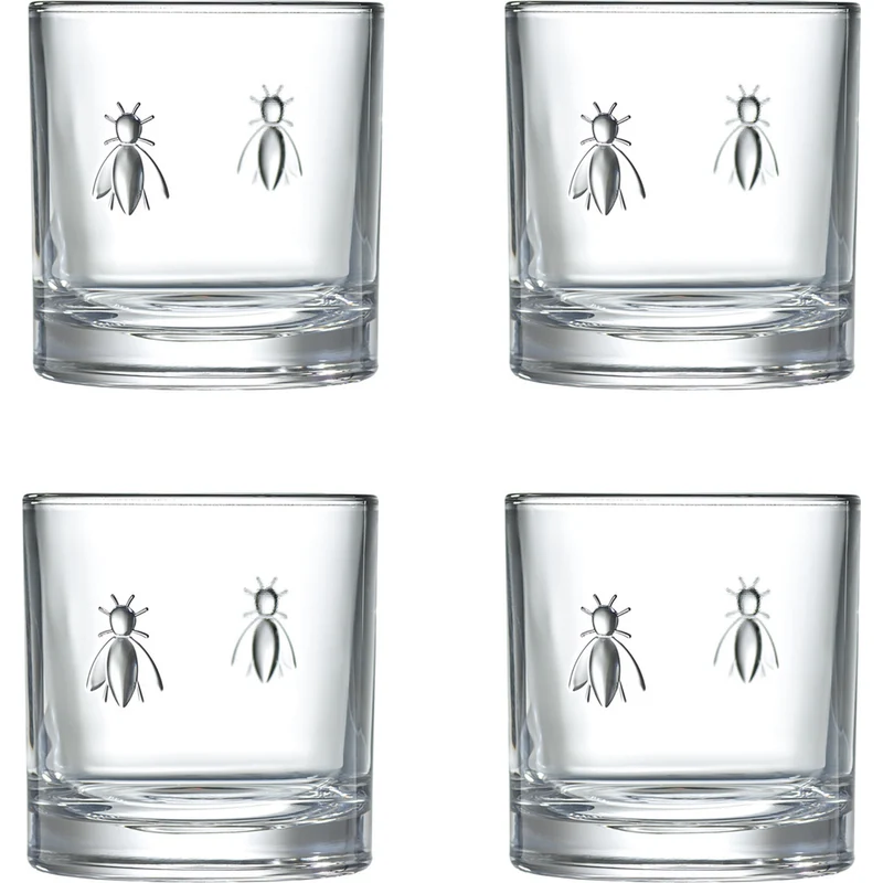 La Rochere Bee Whiskey Glasses