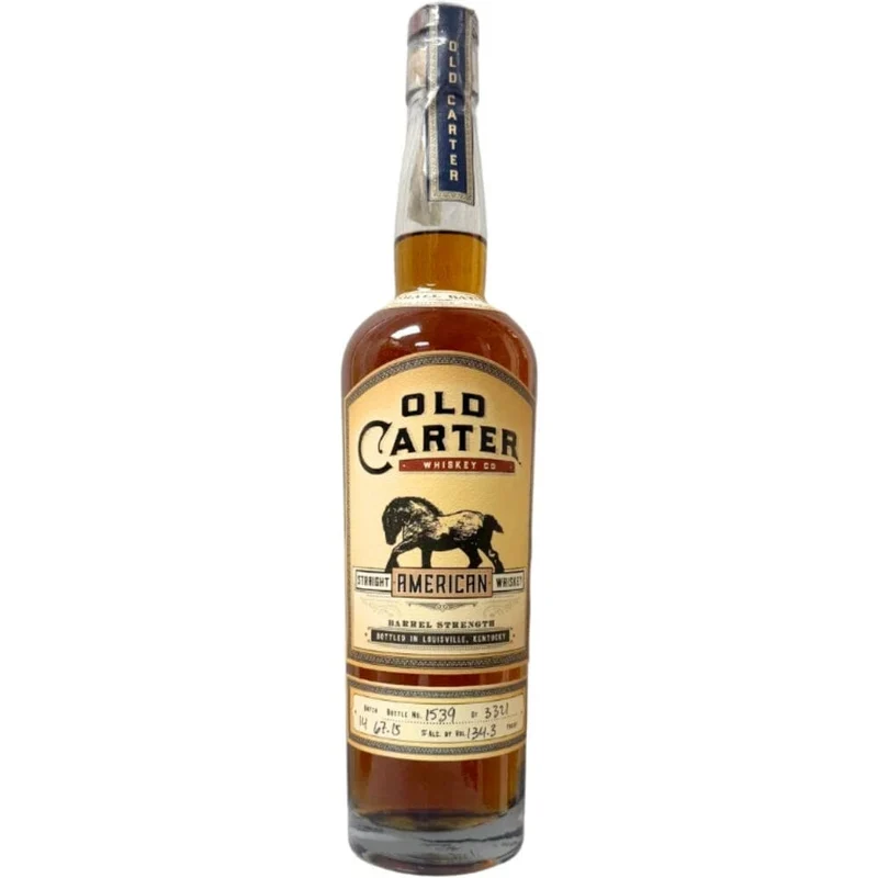 Old Carter Straight American Whiskey Small Batch 14 2025 Release