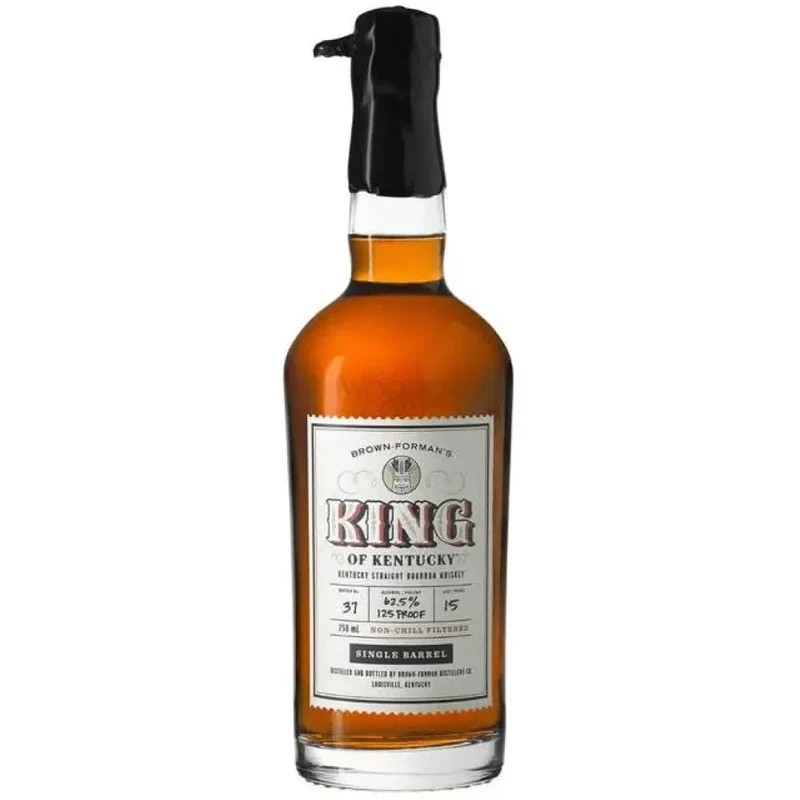 King Of Kentucky 15 Year Old Bourbon 2022 Release Single Barrel #39 (39 bottle barrel)131.2 Proof