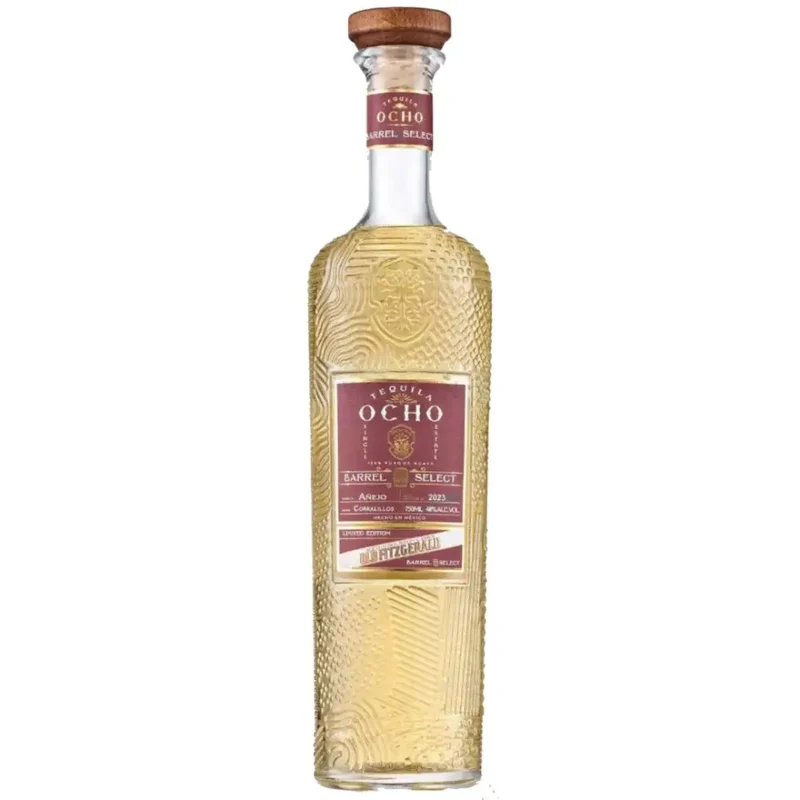 Tequila Ocho Anejo Aged in Old Fitzgerald Bourbon Barrels