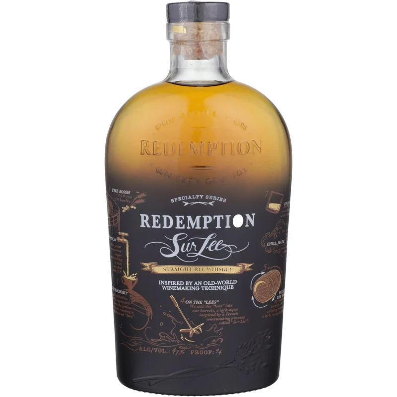 Redemption Straight Rye Whiskey Sur Lee Specialty Series
