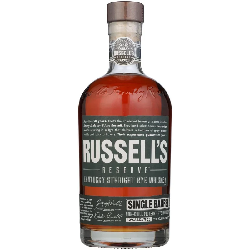 Russell's Reserve Straight Rye Single Barrel Whiskey