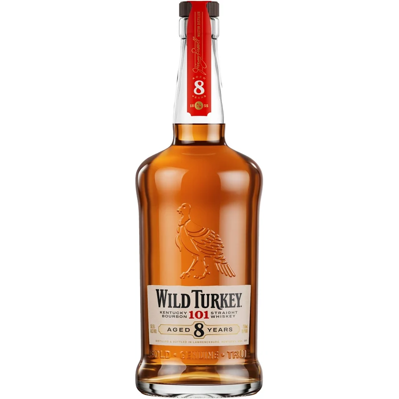 Wild Turkey 101 Aged 8 Years Kentucky Straight Bourbon Whiskey