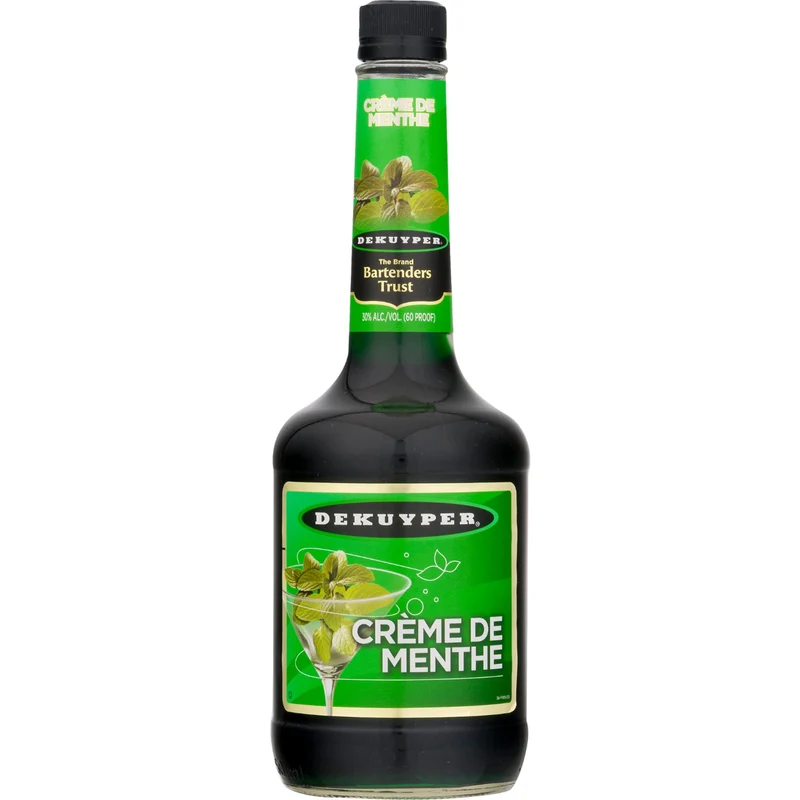 Dekuyper Creme De Menthe Green Liqueur