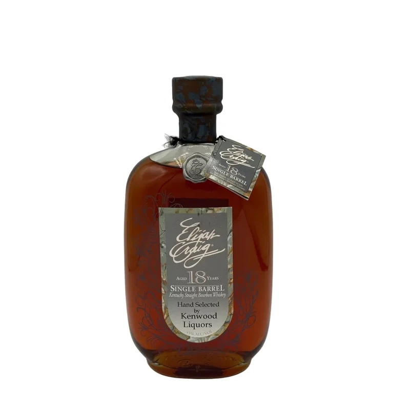 Elijah Craig 18 Year Kenwood Pick Barrel #3094 1/29/92