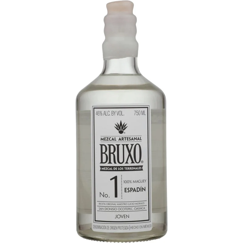 Bruxo Mezcal Artesanal Joven No. 1 Espadin