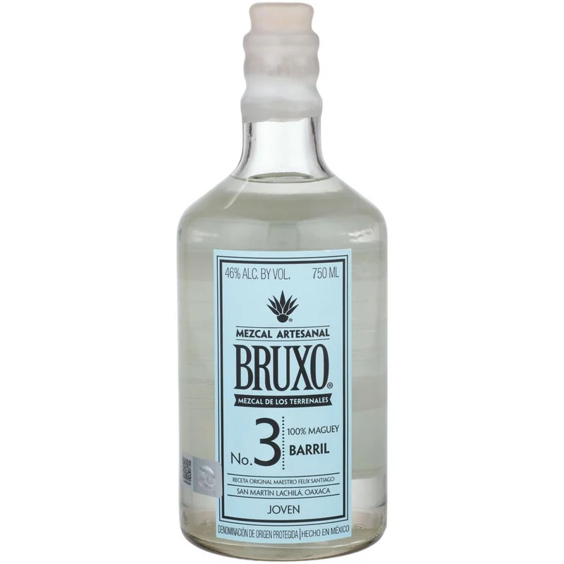 Bruxo Mezcal Artesanal Joven No. 3 Barril