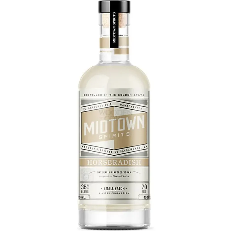 Midtown Spirits Horseradish Small Batch Naturally Flavored Vodka