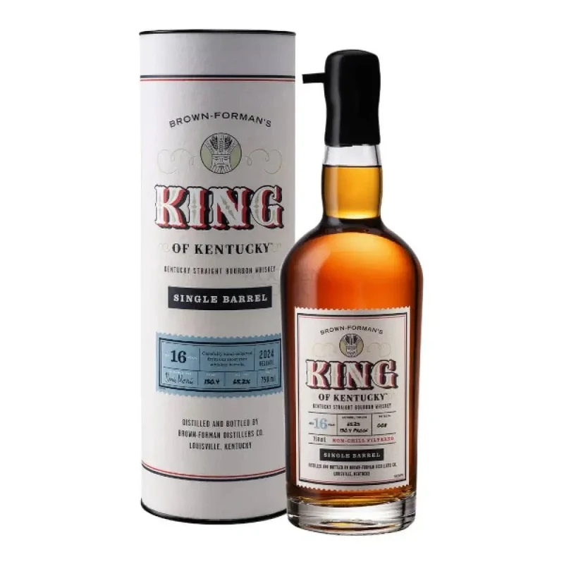 King Of Kentucky 16 Year Old Bourbon 2024 Release Single Barrel #12 130.0 Proof