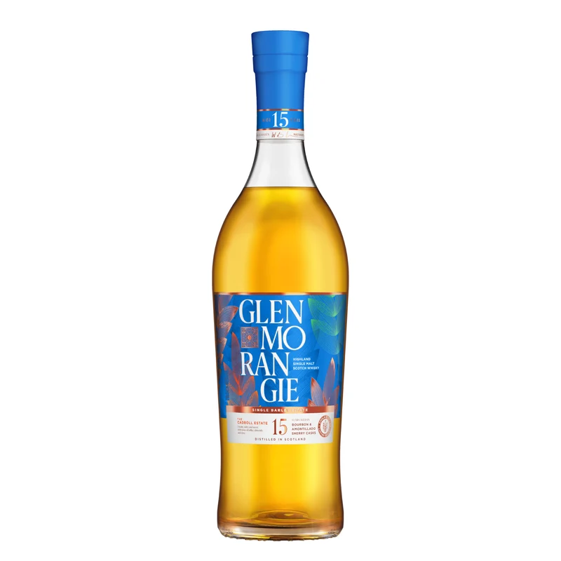 Glenmorangie Single Malt Scotch The Cadboll Estate Bourbon & Amontillado Casks 15 Year Whiskey