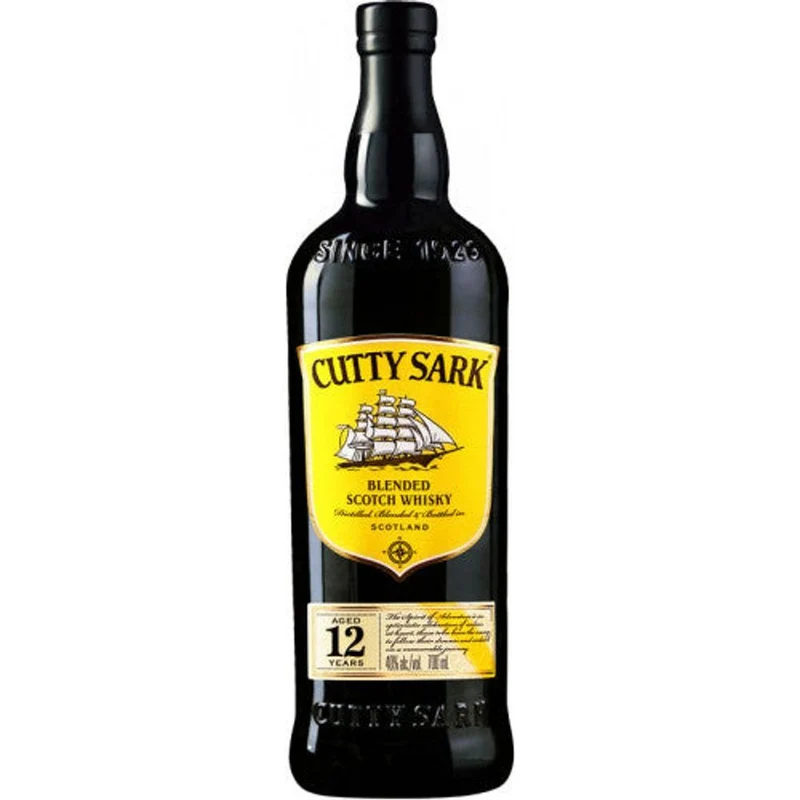 Cutty Sark 12 Year Old Blended Scotch Whisky
