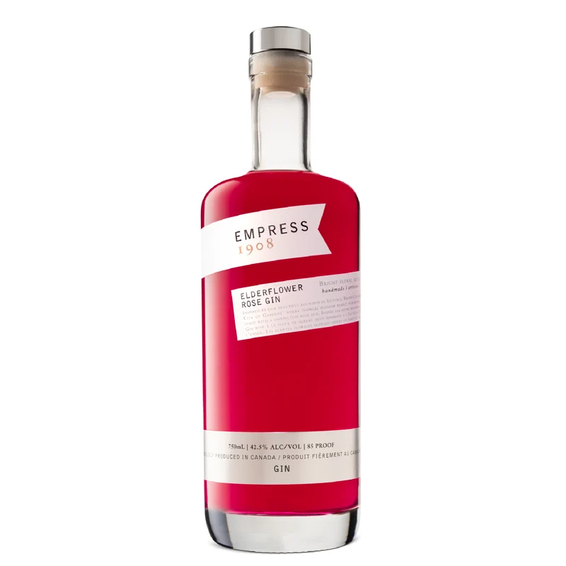Empress 1908 Elderflower Rose Gin