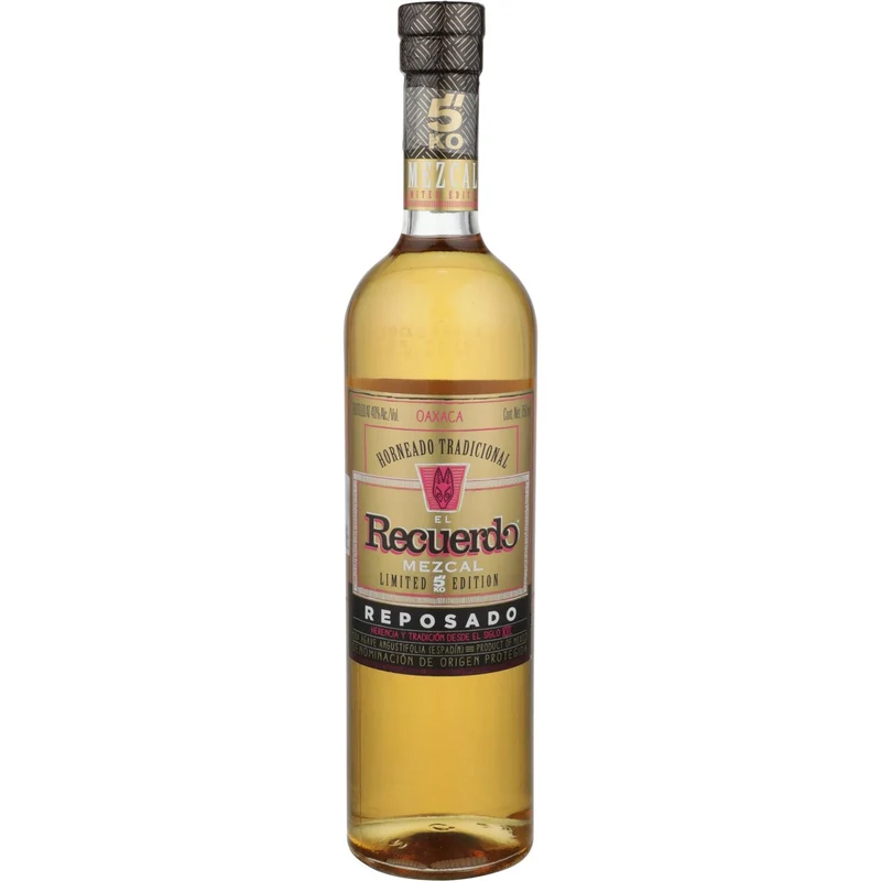 El Recuerdo Mezcal Reposado 5 Ko Limited Edition