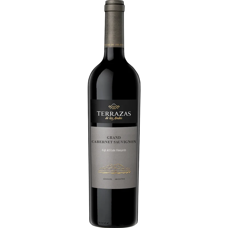 Terrazas De Los Andes Grand Cabernet Sauvignon High Altitude Vineyards Mendoza