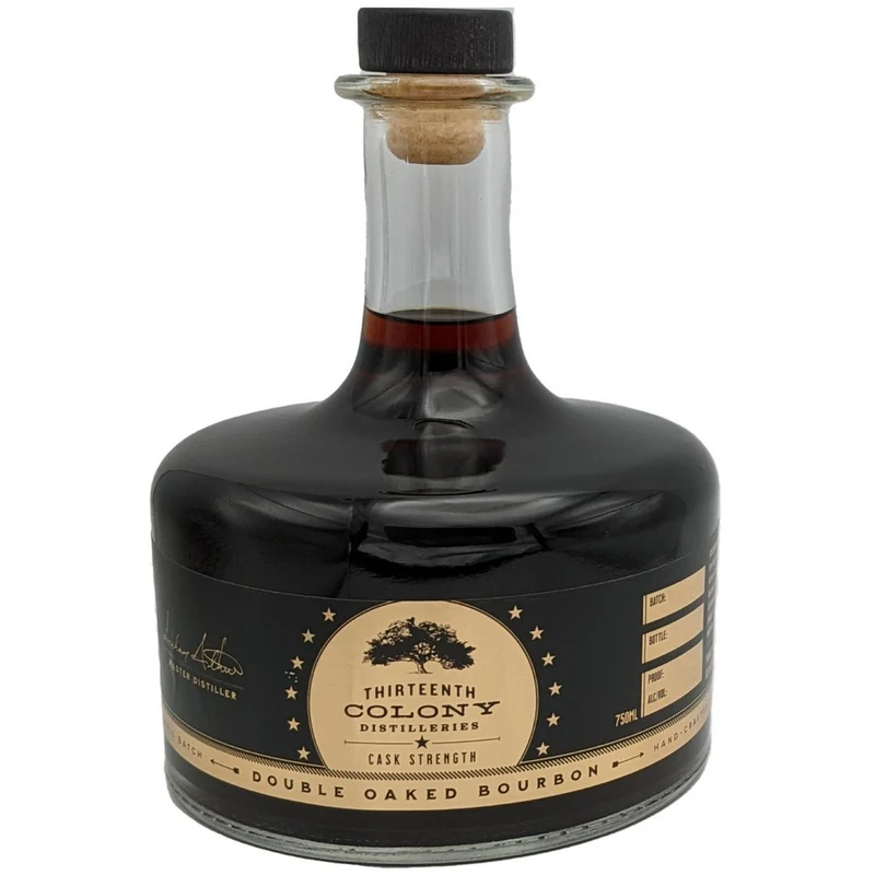 Thirteenth Colony Cask Strength Double Oaked Bourbon