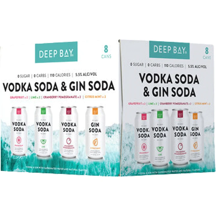 Deep Bay 8 Can Variety Pack