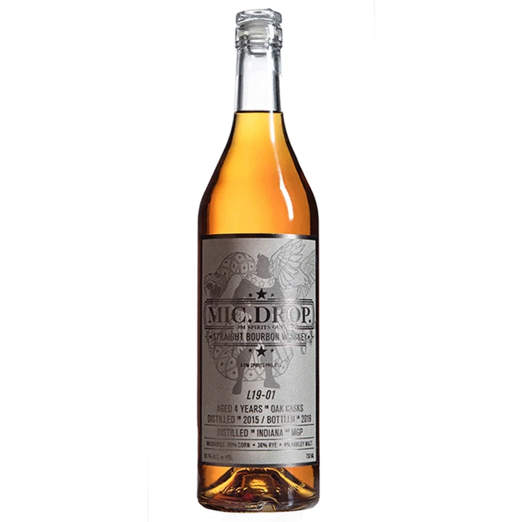 Mic Drop 'L19-01' 4 Year Barrel Proof Straight Bourbon