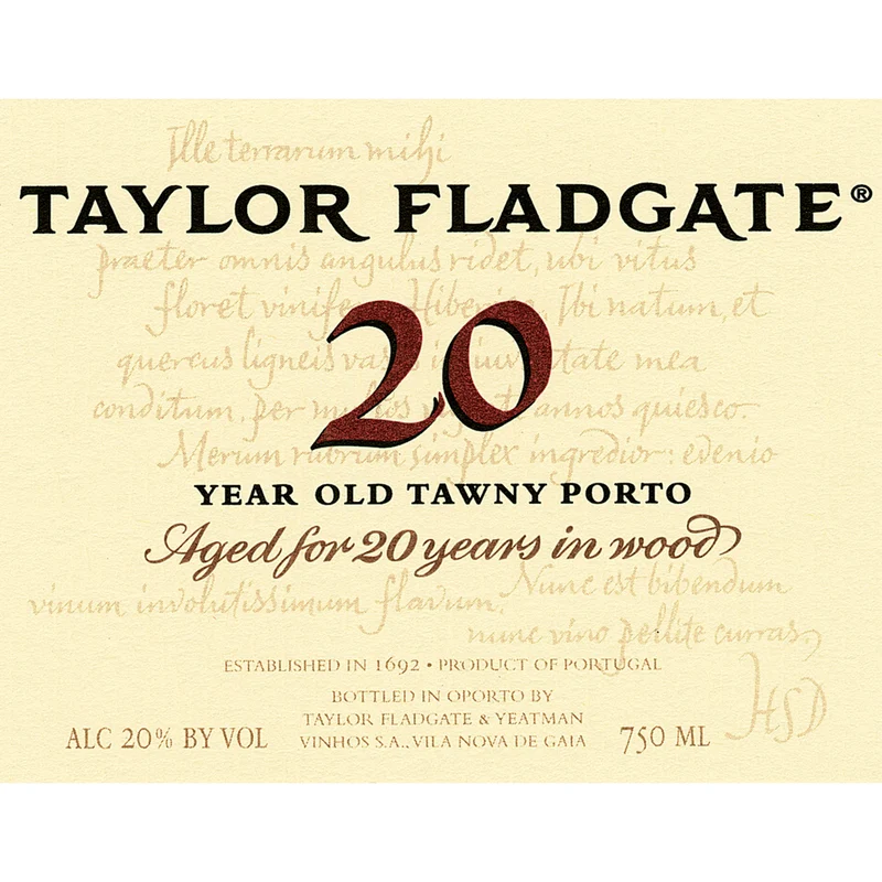 Taylor Fladgate Aged Tawny Port 20Yr 750ml