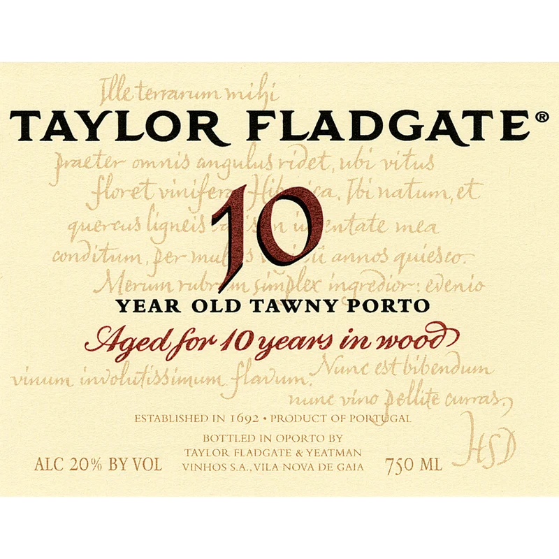 Taylor Fladgate Aged Tawny Port 10Yr Port 750ml