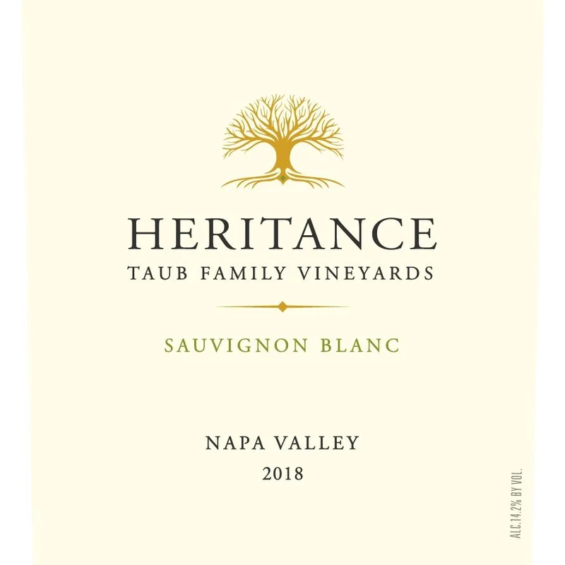 Taub Family Vineyards 'Heritance' Napa Sauvignon Blanc 750ml