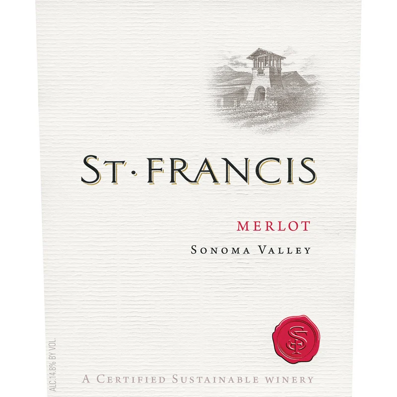 St. Francis Sonoma County Merlot 750ml