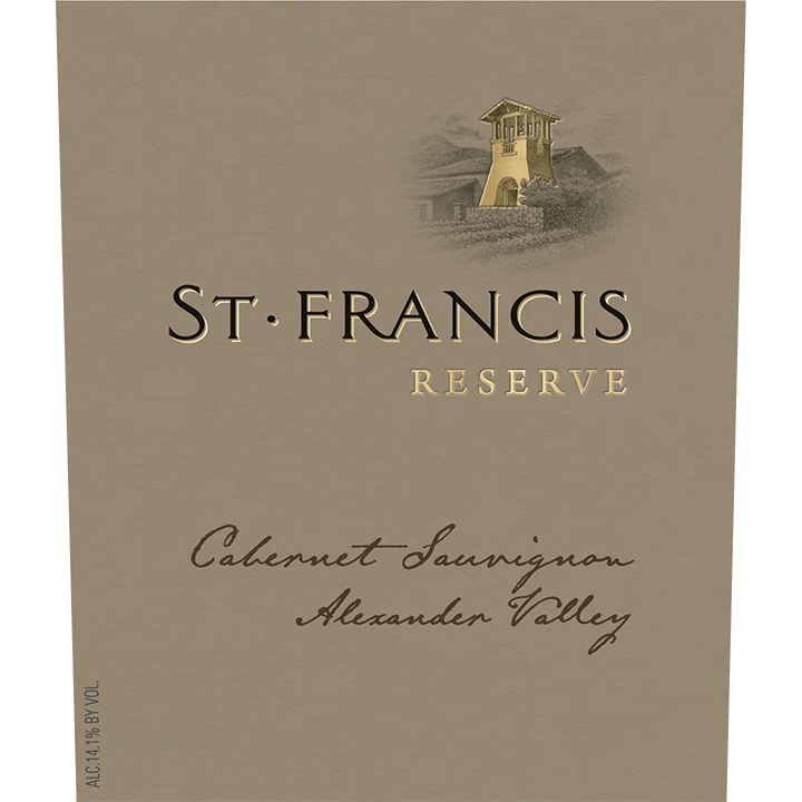 St. Francis Alexander Valley Reserve Cabernet Sauvignon 750ml