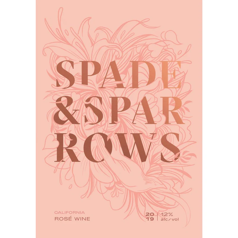 Spade and Sparrow Rose 750ml