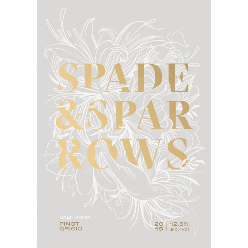Spade and Sparrow Pinot Grigio 750ml