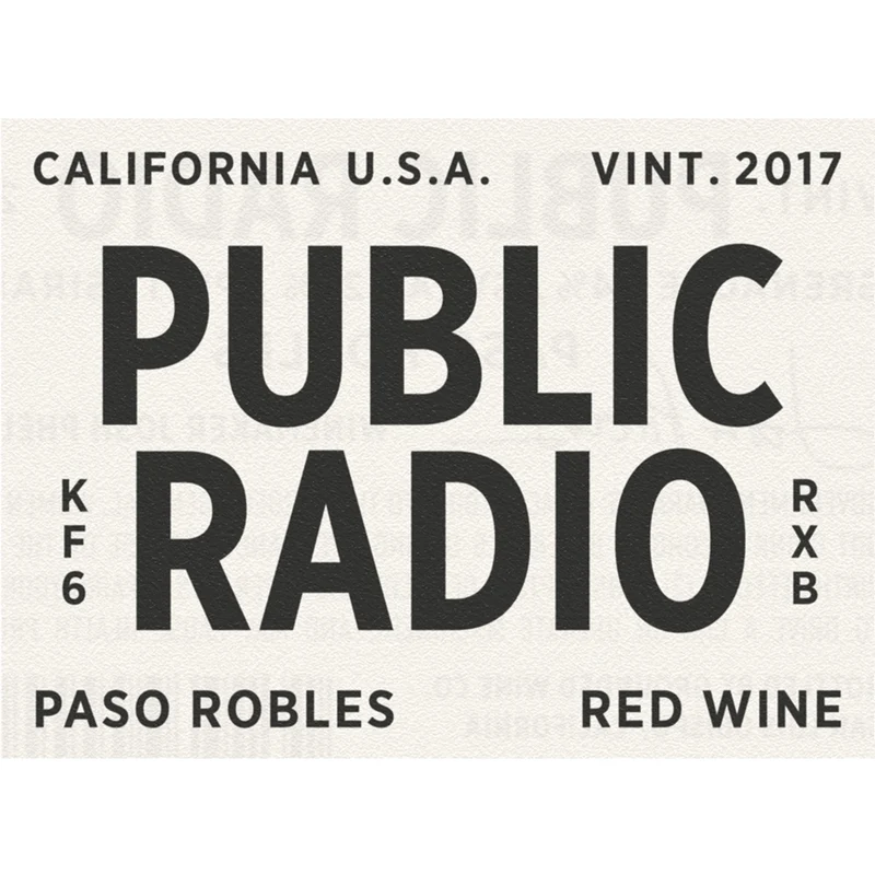 Public Radio Paso Robles Red Blend 750ml