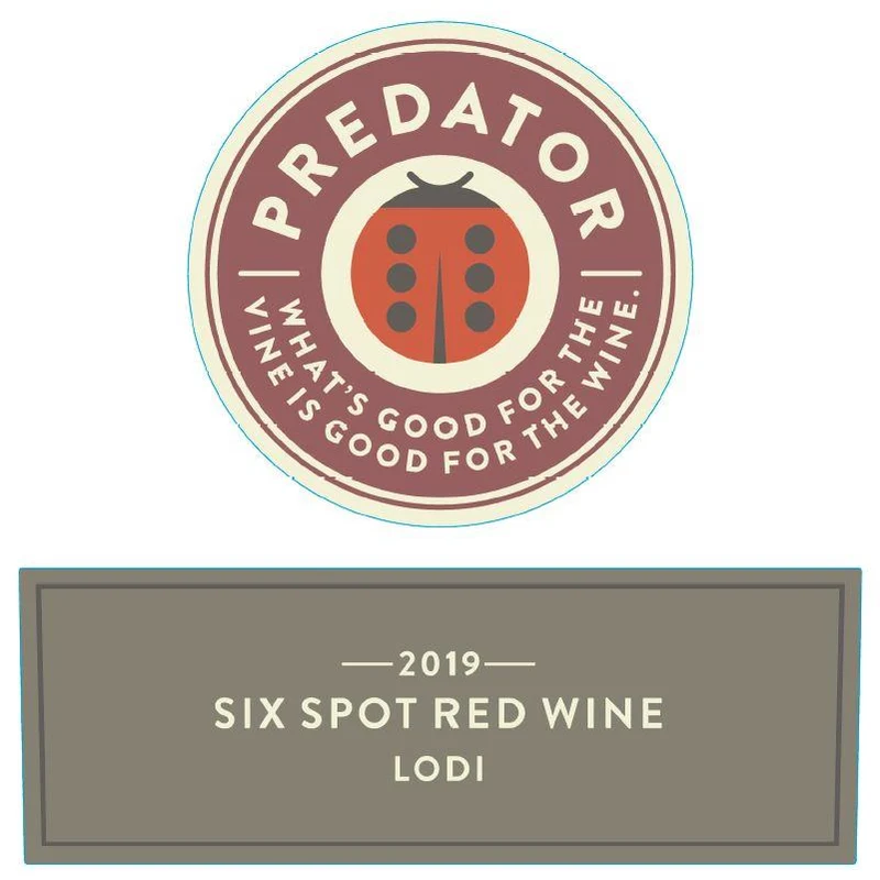 Predator Six Spot Lodi Red Blend 750ml