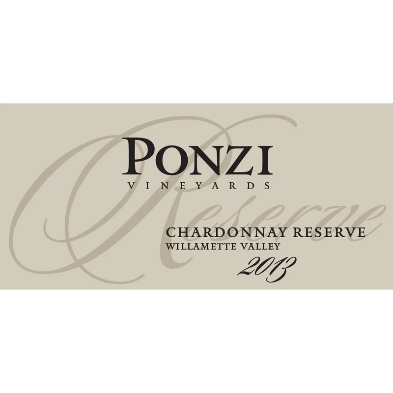 Ponzi Laurelwood District AVA Oregon Reserve Chardonnay 750ml