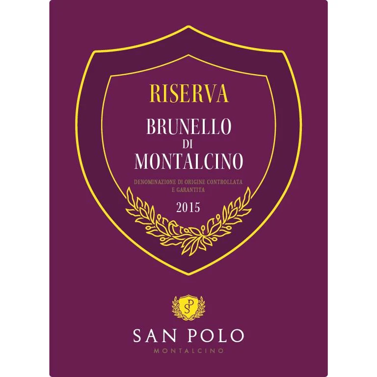 Poggio San Polo Brunello Di Montalcino DOCG Riserva Sangiovese 750ml