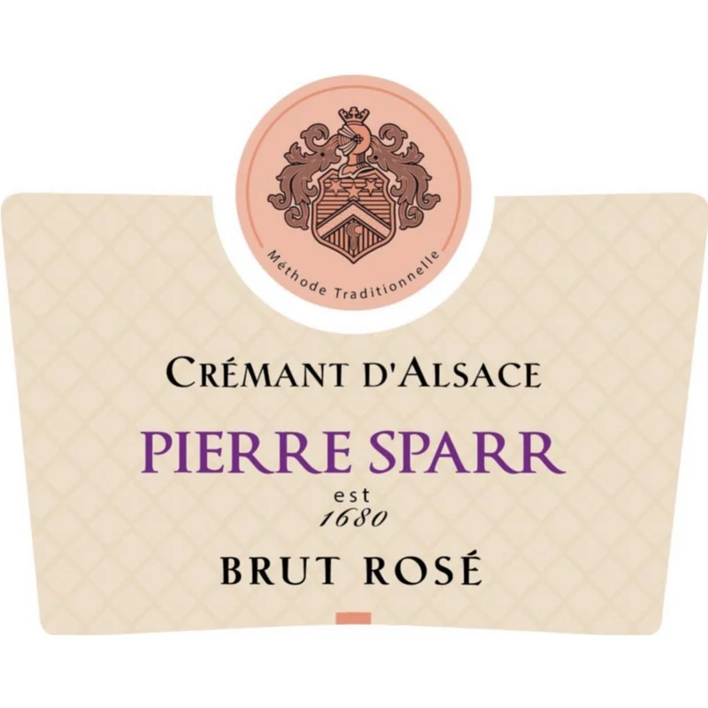 Pierre Sparr Cremant d'Alsace Brut Rose Pinot Noir 750ml