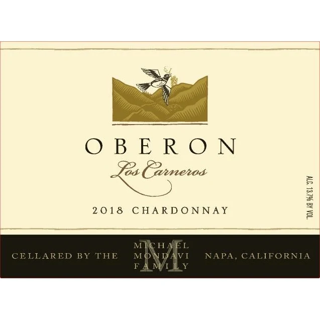Oberon Carneros Chardonnay 750ml