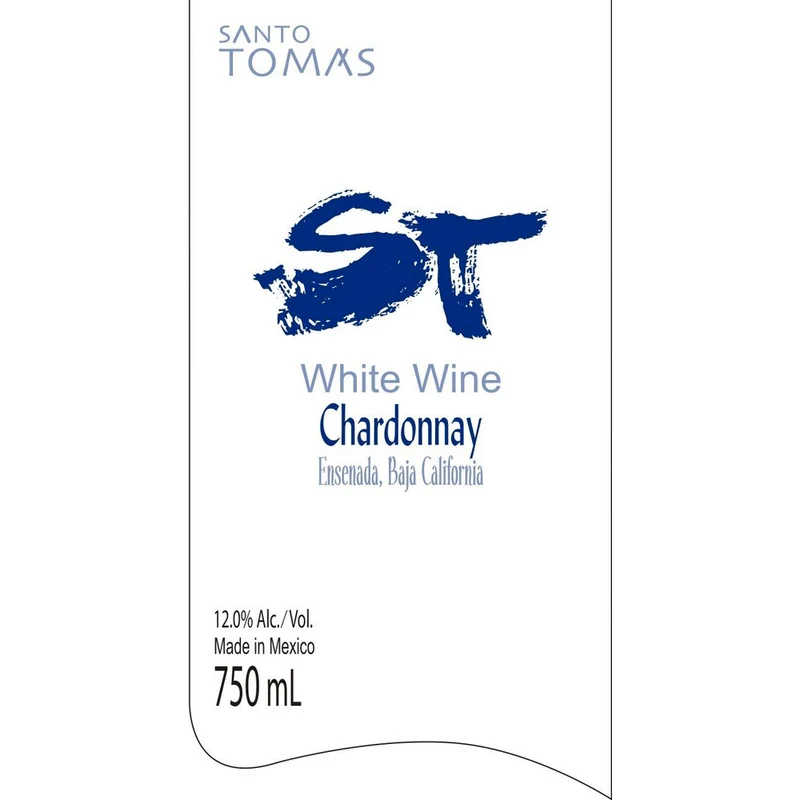 Santo Tomas Vino Blanco Ensenada Chardonnay 750ml