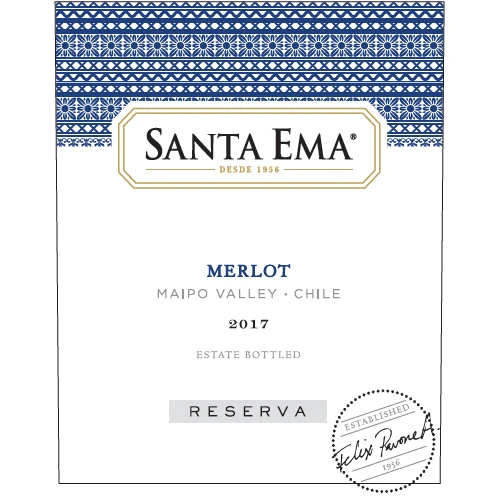Santa Ema Maipo Valley Reserve Merlot 750ml