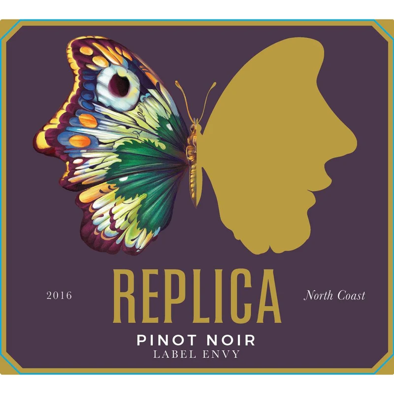 Replica Label Envy North Coast Pinot Noir 750ml New Label