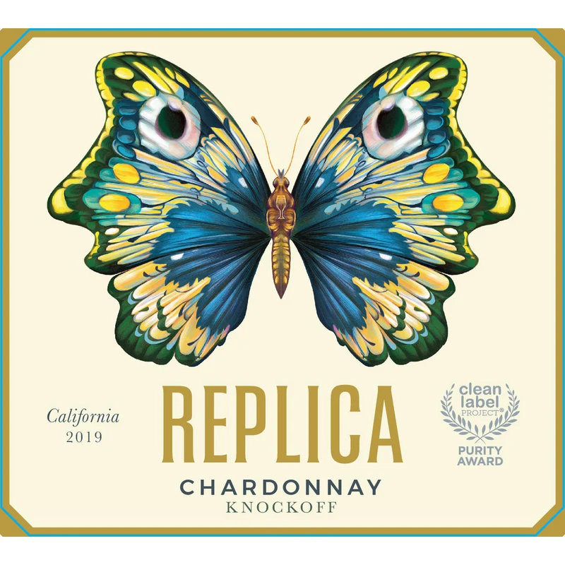 Replica California Knockoff Chardonnay 750ml New Label