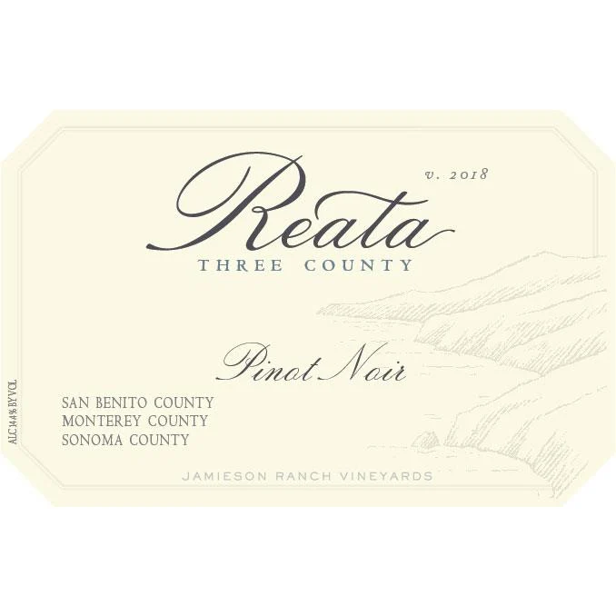 Reata Three County California Pinot Noir 750ml