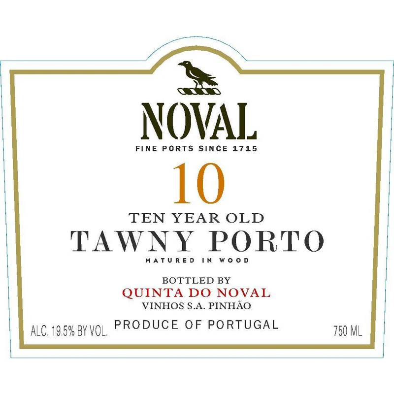 Quinta Do Noval Aged Tawny Port 10Yr Port 750ml Gift
