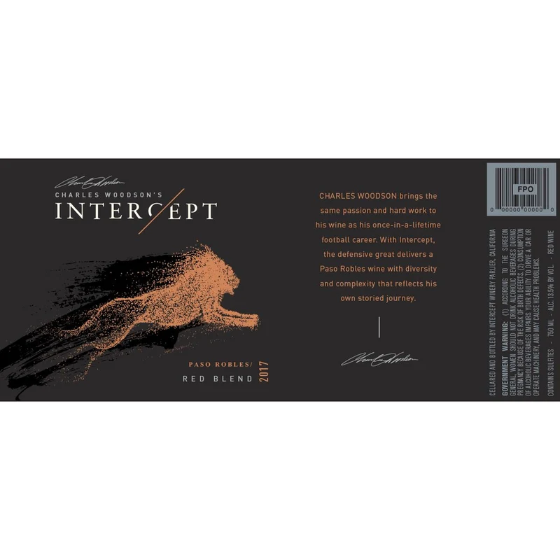 Intercept Paso Robles Red Blend 750ml