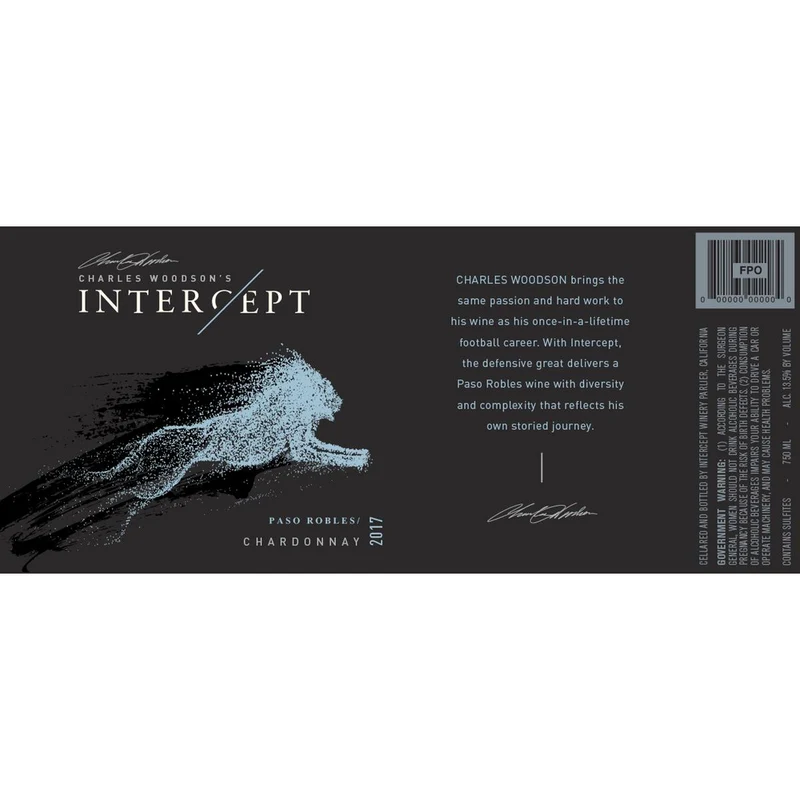Intercept Monterey County Chardonnay 750ml
