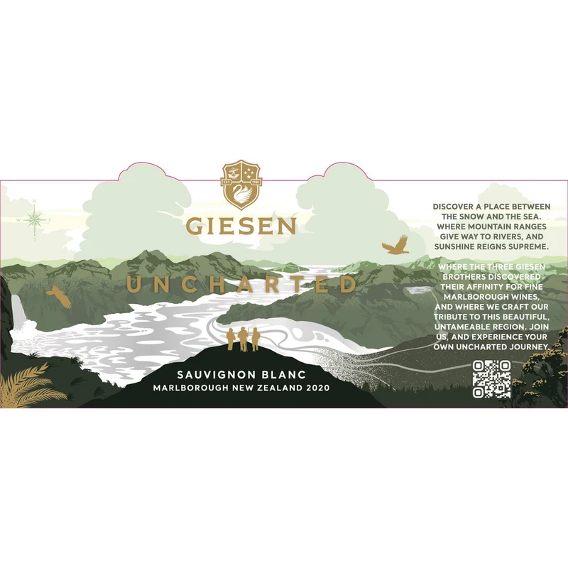 Giesen Uncharted Marlborough Sauvignon Blanc 750ml