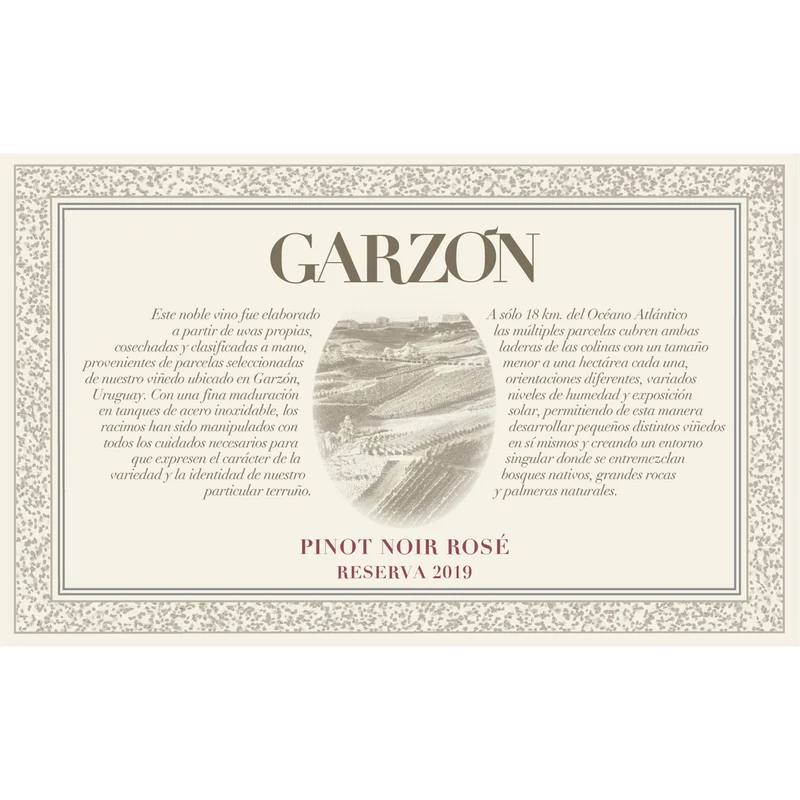 Garzon Uruguay Reserve Pinot Noir Rose 750ml