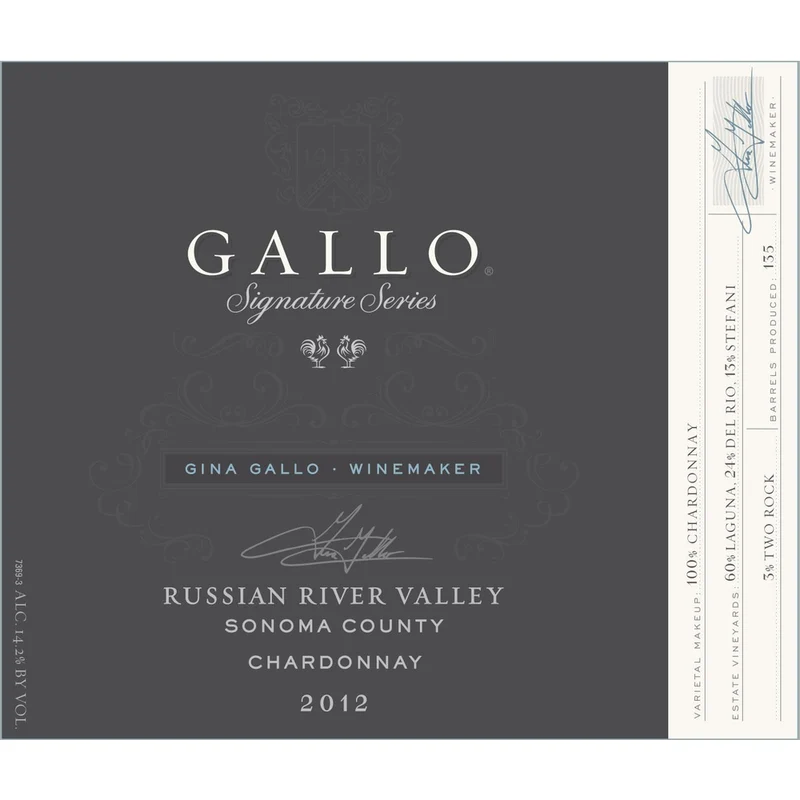 Gallo Signature Series Russian River Valley Chardonnay 750ml