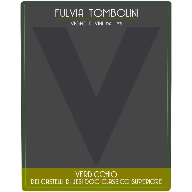 Fulvia Tomblini Verdicchio Dei Castelli Di Jesi Classico Superiore Verdicchio 750ml