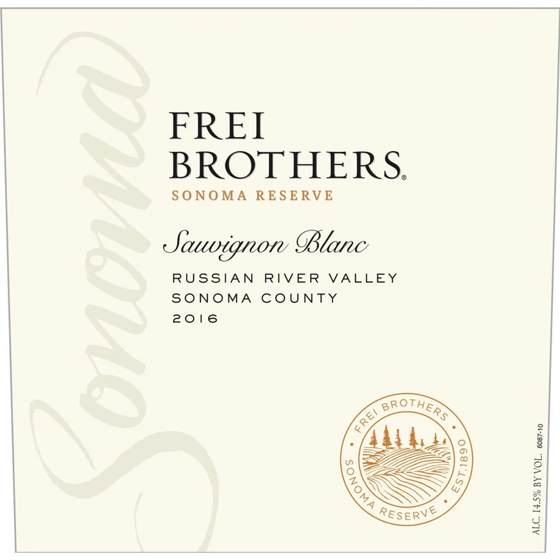 Frei Brothers Sonoma Reserve Russian River Valley Sauvignon Blanc 750ml
