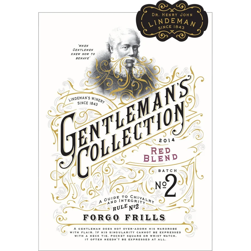 Lindeman's Gentleman's Collection California Red Blend 750ml