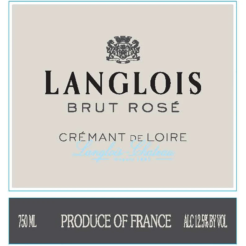 Langlois-Chateau Cremant De Loire Brut Rose 750ml
